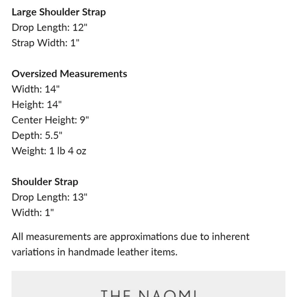 Portland Leather Goods Oversized Naomi Cobalt Blue - Picture 11 of 16